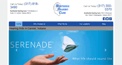 Desktop Screenshot of northsidehearingcare.com